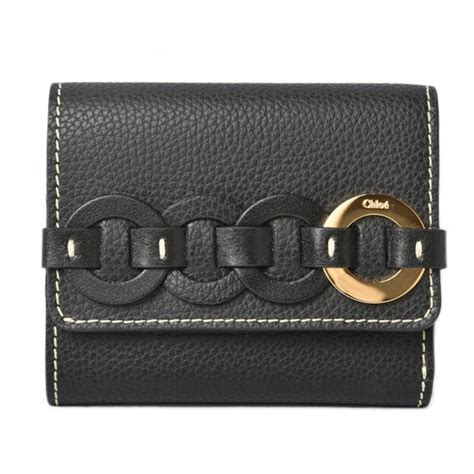 chloe black wallet|chloe wallet sale.